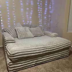 Like New Chaise Lounge 67"wide & depth