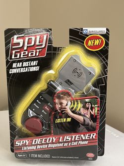 COLLECTORS Spy Gear Spy Decoy Listener 
