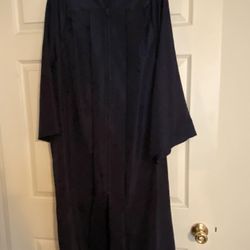 Graduation Gown & Cap, Dark Blue 