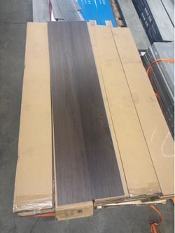 Dark Brown Luxury Vinyl Plank Flooring