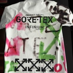 Off-White x GORE-TEX Infinium Graffiti Print Shirt in Medium