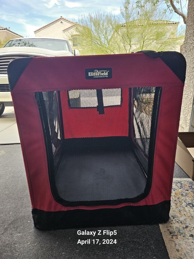 Soft Collapsible Dog Crate