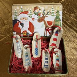Lighthouse Shell Ornaments.