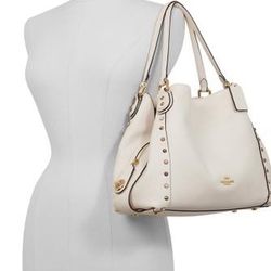 Coach EDIE 31 IN PEBBLE LEATHER SHOULDER BAG Regular price $438.00