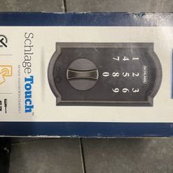 Schlage BE375 V CAM 619 Keyless Touchscreen Camelot Deadbolt Satin Nickel