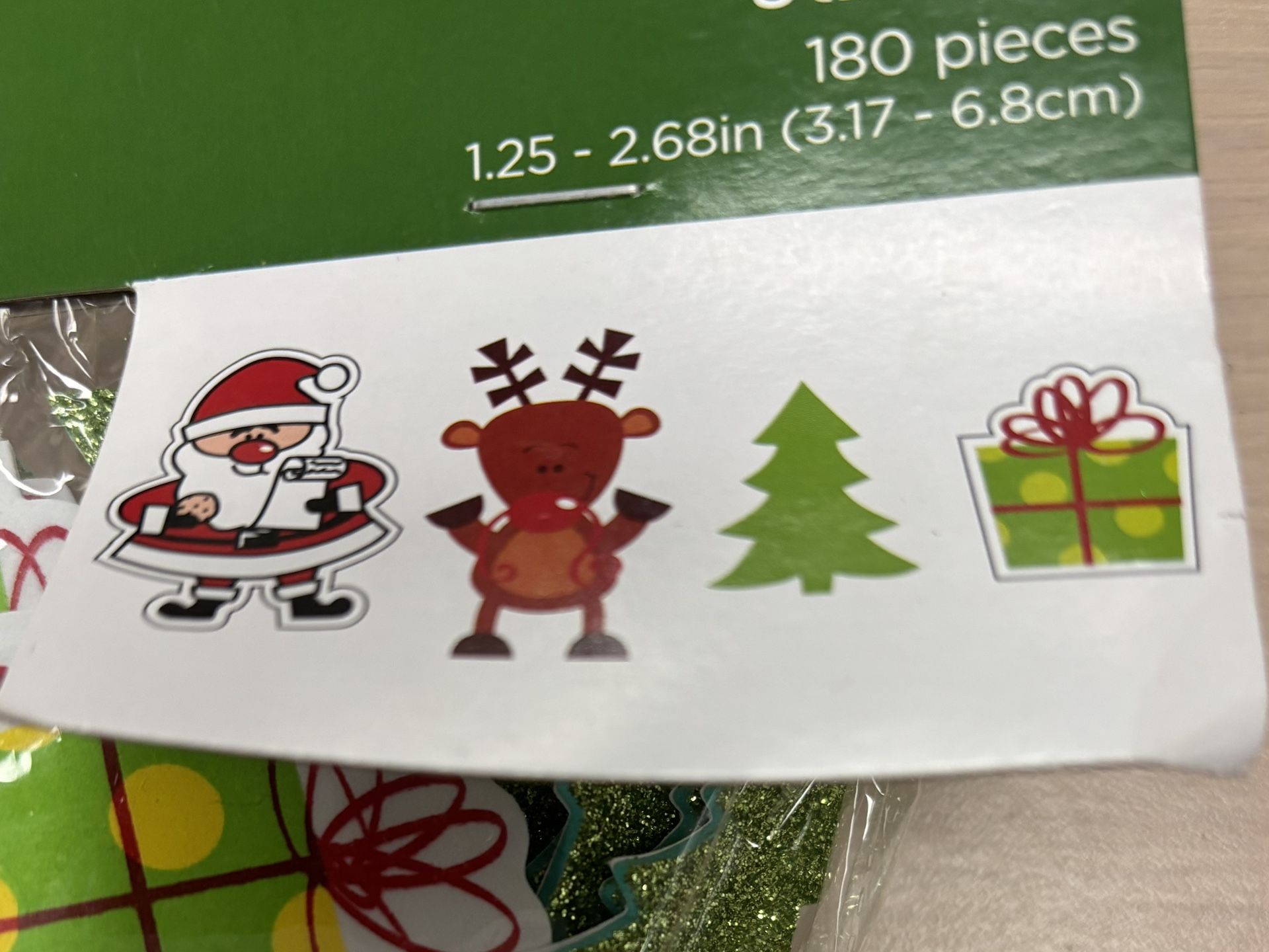 Christmas Stickers, Quantity 180 – New— Teachers