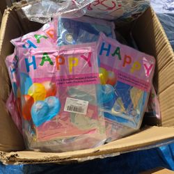 Birthday Balloons and Decorations 