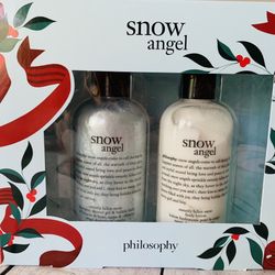 Philosophy Snow Angel shampoo Bath Shower Gel & Body Lotion set -2pc