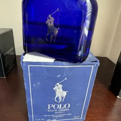 Polo Blue 4.2 Bottle Only 1/2 Left