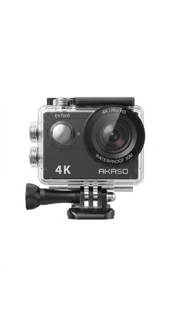 AKASO EK7000 4K30FPS 20MP WiFi Action Camera with EIS Ultra HD 131FT Waterproof Underwater Camera Remote Control 4X Zoom Support External Microphone B