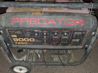 PREDATOR 9000 Watt Gas-Powered Portable