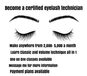 Become a certified eyelash technician
