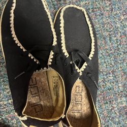 Cute Black Flat Shoes