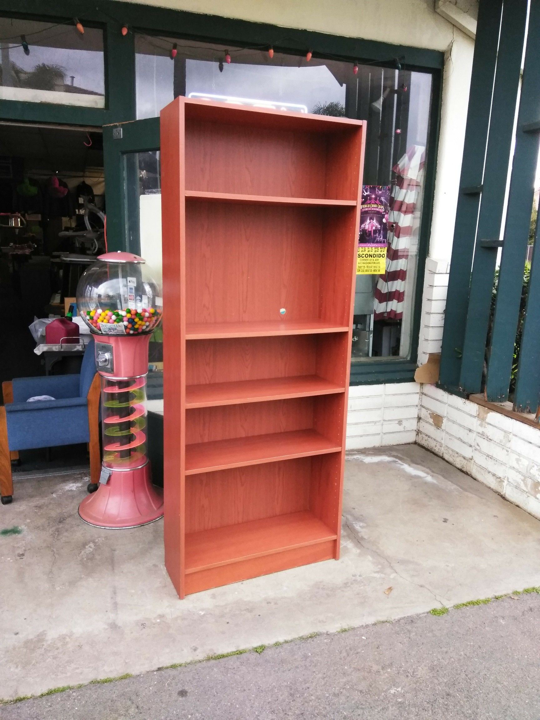 5 Shelf Bookcase Book Organizer Display Unit