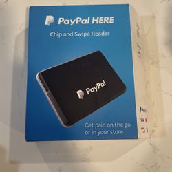PayPal Here Chip and Card Swipe Reader Credit & Debit Cards Mobile New!