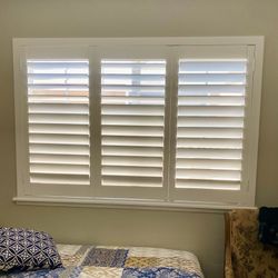 Real Wood Shutters - For Windows, Sliding/French Doors, & Closets. Persianas de Madera Phone#: 951-573-2560 