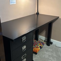 Pottery Barn Wooden Desk 