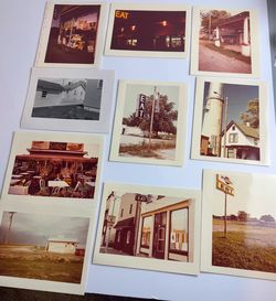 Vintage Americana Diner Photos Roadside EAT Restaurant Lot 9 Prints
