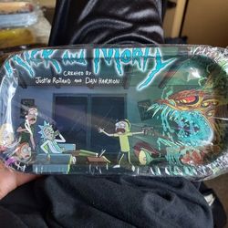 Rick And Morty Rolling Trays