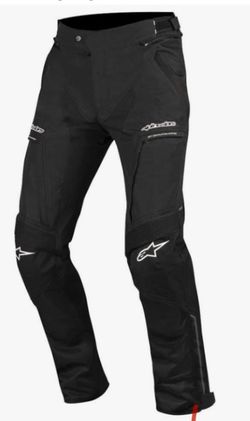 Alpine star black motorcycle pants