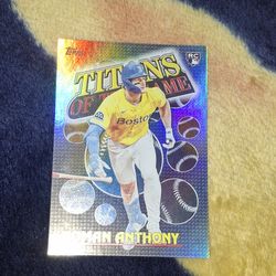 2026 topps series 1 Roman Anthony Titans of the game