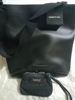 Kenneth Cole tote and coin bag