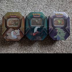 SEALED POKEMON TINS