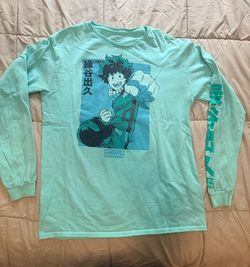 My Hero Academia Anime Long Sleeve Shirt (Size M)
