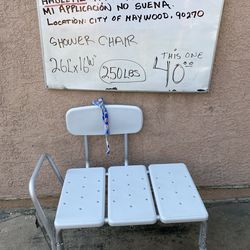 Shower chair silla para bañarse