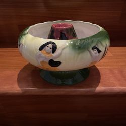 Volcano   32 Oz Ceramic  Tiki Hawian  Luau Drink Bowl