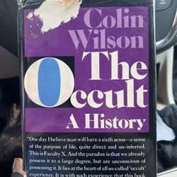 1971  “The Occult A History