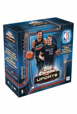 2025-26 Topps Chrome Update Basketball Mega Box