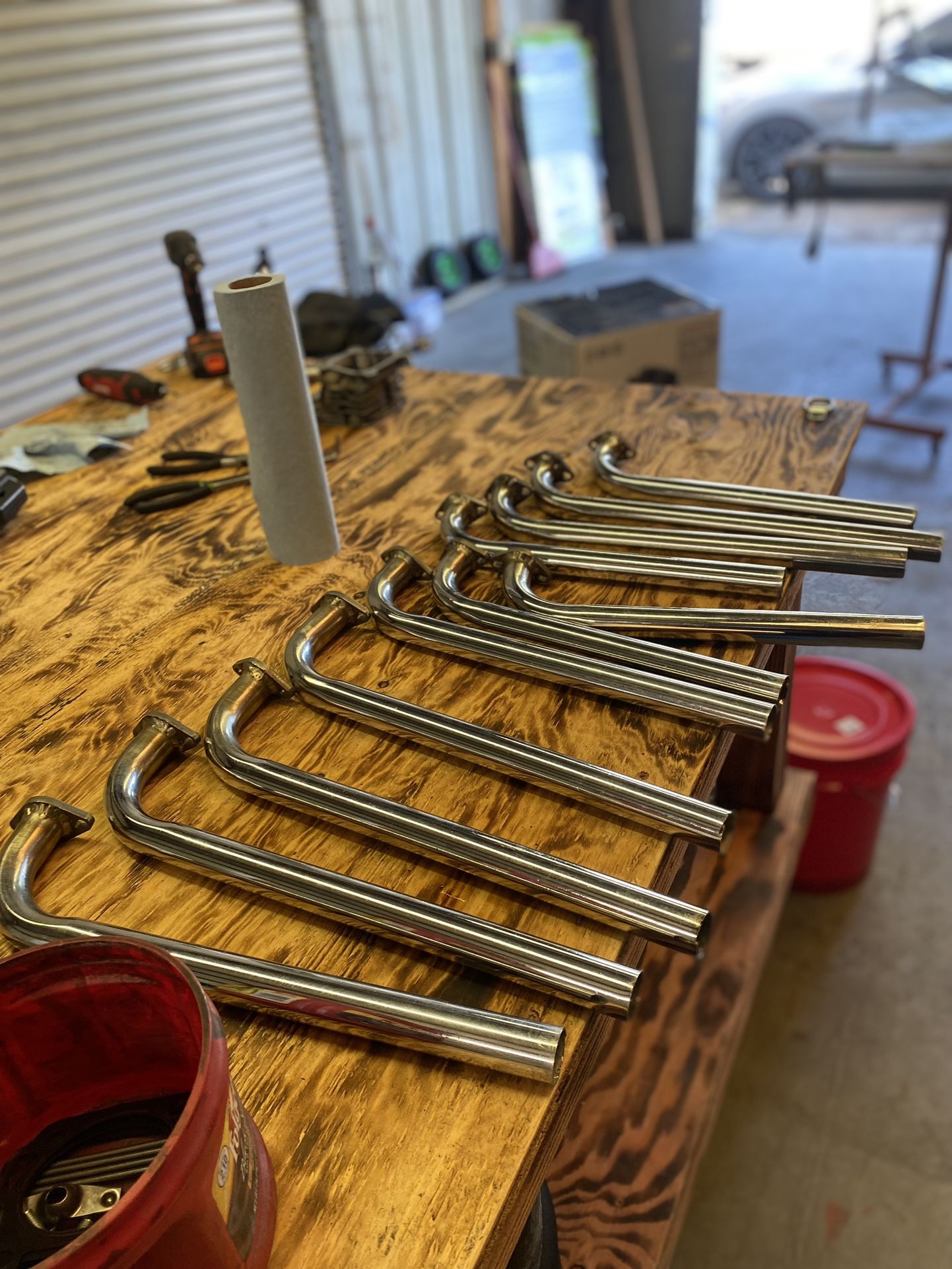 Header Pipes Center Exit Or Side Exit. Minibike | Gokart 