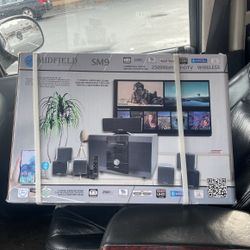 Midfield SM9 (2500W) 7.1 Surround Sound Home Theatre Speaker System NIB