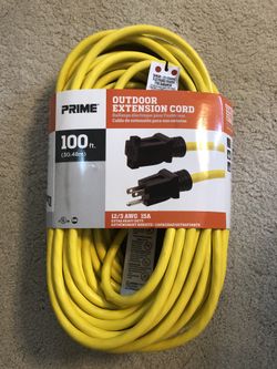 100’ 12/3 AWG (Brand new)