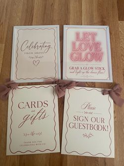 Wedding Signage