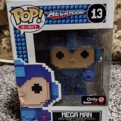 Funko Pop!
8-Bit Mega Man
Blue 13,
(GameStop EXCLUSIVE)
Vinyl Figure