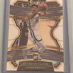 2019-20 Select Brandon Clarke RC Rookie #76 Grizzlies NBA