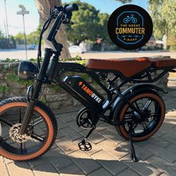 ⚡ Brand New Electric Bike | Teen/Adult E-Bike | Rider Height 5’3”–6’0” | 32 MPH | Alarm + Lock