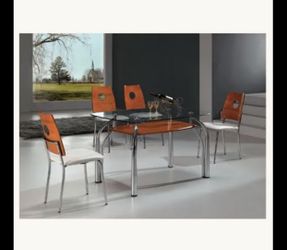 4 Seater Contemporary Dinner Table