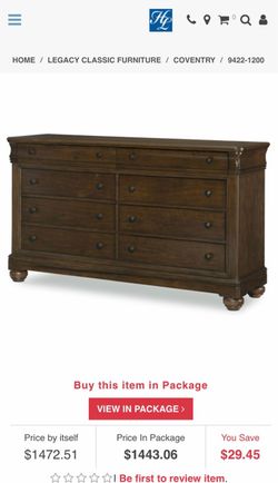 Legacy Classic Coventry 9-Drawer Dresser