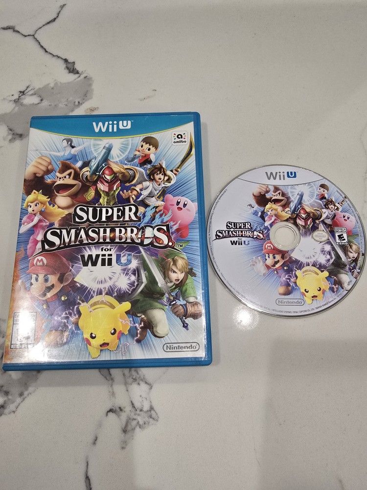Super Smash Bros For Wii U 