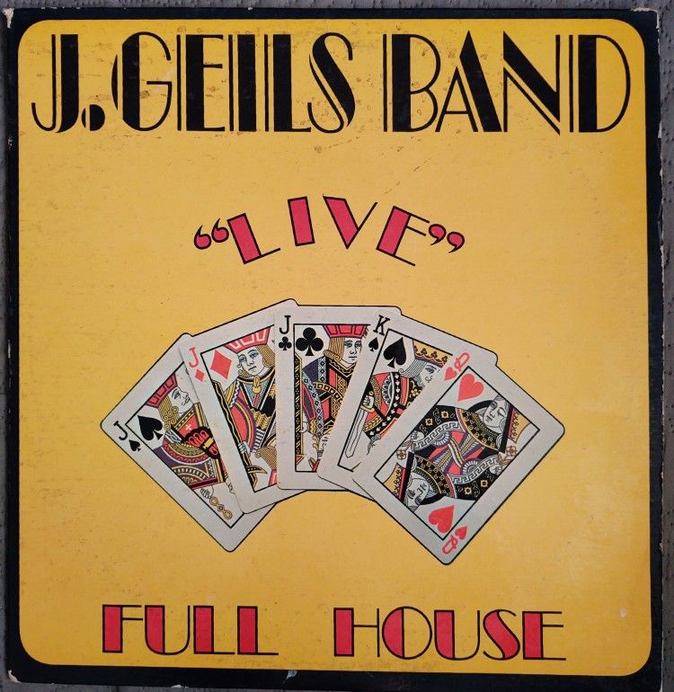 J. Geils Band - Live. Vinyl Album