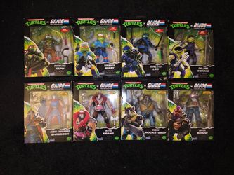 TMNT x G.I. Joe Action Figures