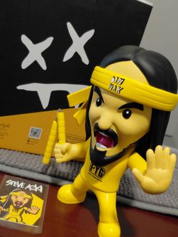 DJ Steve Aoki Dim Mak Bruce Lee MINDstyle Vinyl Figure (Limited To 888)