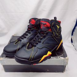 *Very Rare* Nike Air Jordan 7 Retro Citrus/Black (2005) Size 8,5