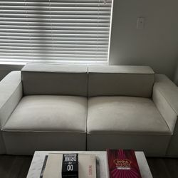 Modani modern off-white sofa