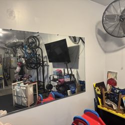 Oversized Gym Wall Mirror