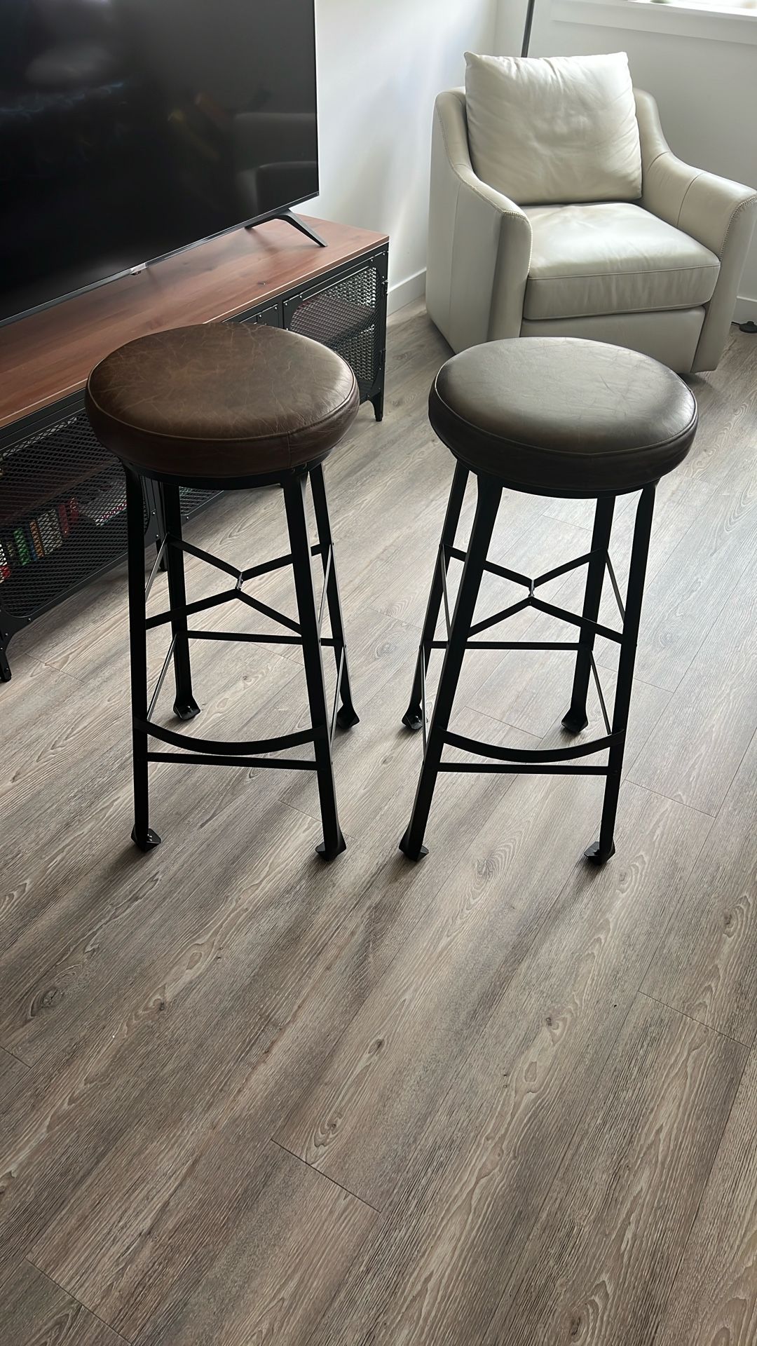 West Elm Bar/Counter Stools QTY 2 $100