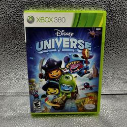 Disney Universe Microsoft Xbox 360, TESTED & WORKING! Complete 